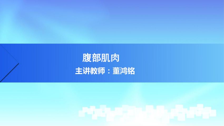 人体解剖学(3.8.1)--第八讲：腹肌-中国医科大学.pdf